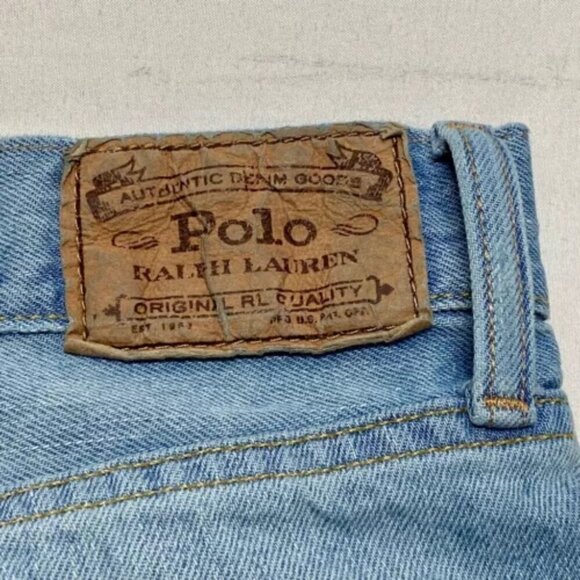 Polo Ralph Lauren Slim Boyfriend Jeans Women Size 26 Original RL Quality 1967 - Picture 14 of 15